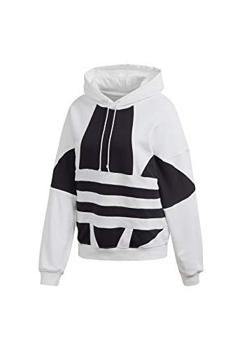 Adidas damska bluza LRG LOGO HOODIE biały/czarny 40