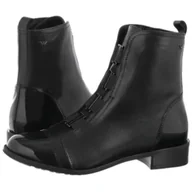 Botki damskie - Botki Czarne 55068-71 (WO334-a) Wojas - miniaturka - grafika 1