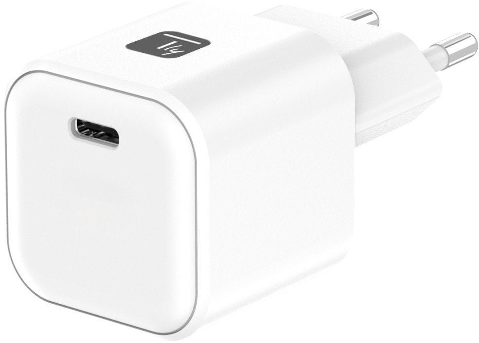 Ładowarka sieciowa GaN USB-C 65W PD3.0 PPS biała
