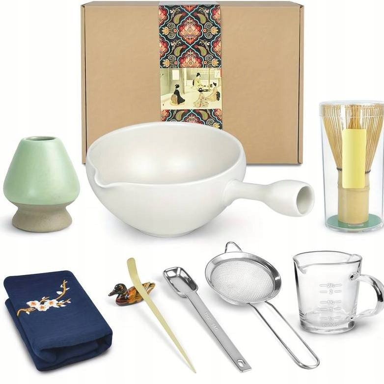 Zestaw Do Herbaty Matcha 9 akcesoriów najbogatszy i