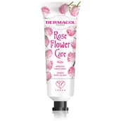 Kremy i maski do rąk - Dermacol Flower Care Rose krem do rąk 30 ml - miniaturka - grafika 1