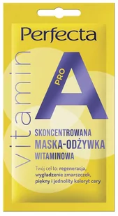 Perfecta Beauty, Vitamin proA Skoncentrowana maska-odżywka witaminowa, 8 ml - Maseczki do twarzy - miniaturka - grafika 1