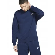 Bluzy sportowe męskie - Bluza na co dzień męska NIKE SPORTSWEAR CLUB CREW bez kaptura - miniaturka - grafika 1