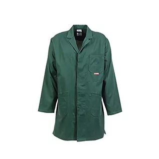Płaszcze damskie - Planam Planam 642062 rozmiar 62"MG 290" płaszcz - średni zielony 642062 - grafika 1
