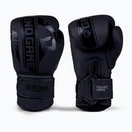 Rękawice bokserskie - Rękawice Bokserskie GroundGame Stripe czarne 21BOXGLOSTRBL10  16 oz - miniaturka - grafika 1