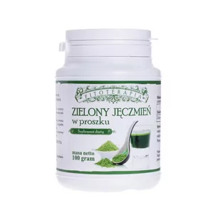 Gorvita Zielony jęczmień proszek 100 g - Odchudzanie i oczyszczanie - miniaturka - grafika 1