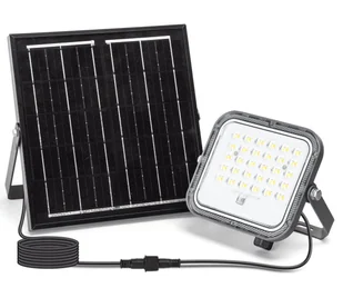 Aigostar - LED Ściemnialny naświetlacz solarny LED/5W/3,4V IP66 + pilot - Lampy ogrodowe - miniaturka - grafika 1