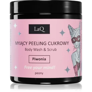 LaQ LAQ Body Scrub&Wash Peeling myjący z ekstraktami roślinnymi i masłem shea KOCICA 200ml - Peelingi do ciała - miniaturka - grafika 1