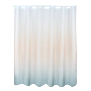 Zasłonka prysznicowa poliestrowa TIE&DYE2 180x200 cm różowo-niebieska Sensea - Zasłony prysznicowe - miniaturka - grafika 1