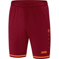 Spodnie męskie - JAKO JAKO Męskie spodnie do piłki nożnej Striker 2.0 czerwony Weinrot/Neonorange XL 4429 - miniaturka - grafika 1