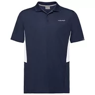 Koszulki męskie - Head męska koszulka polos Club Tech Polo M, niebieski, s - miniaturka - grafika 1
