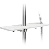 Akcesoria do armatury i ceramiki - Ferro półka na kosmetyki chrom NP-POL1 - miniaturka - grafika 1