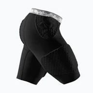 Ortezy, stabilizatory i opaski elastyczne - Spodenki z ochraniaczami męskie McDavid Basketball Short black - miniaturka - grafika 1