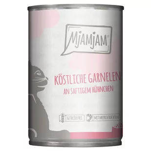MjAMjAM, 6 x 400 g - Pyszne krewetki i soczysty kurczak - Mokra karma dla kotów - miniaturka - grafika 1