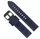 Pasek do zegarka Vostok Europe Pasek Almaz - Skóra (C654) niebieski croco z czarną klamrą  | OFICJALNY SKLEP | RATY 0% • Zapłać później PayPo • GRATIS WYSYŁKA ZWROT DO 365DNI