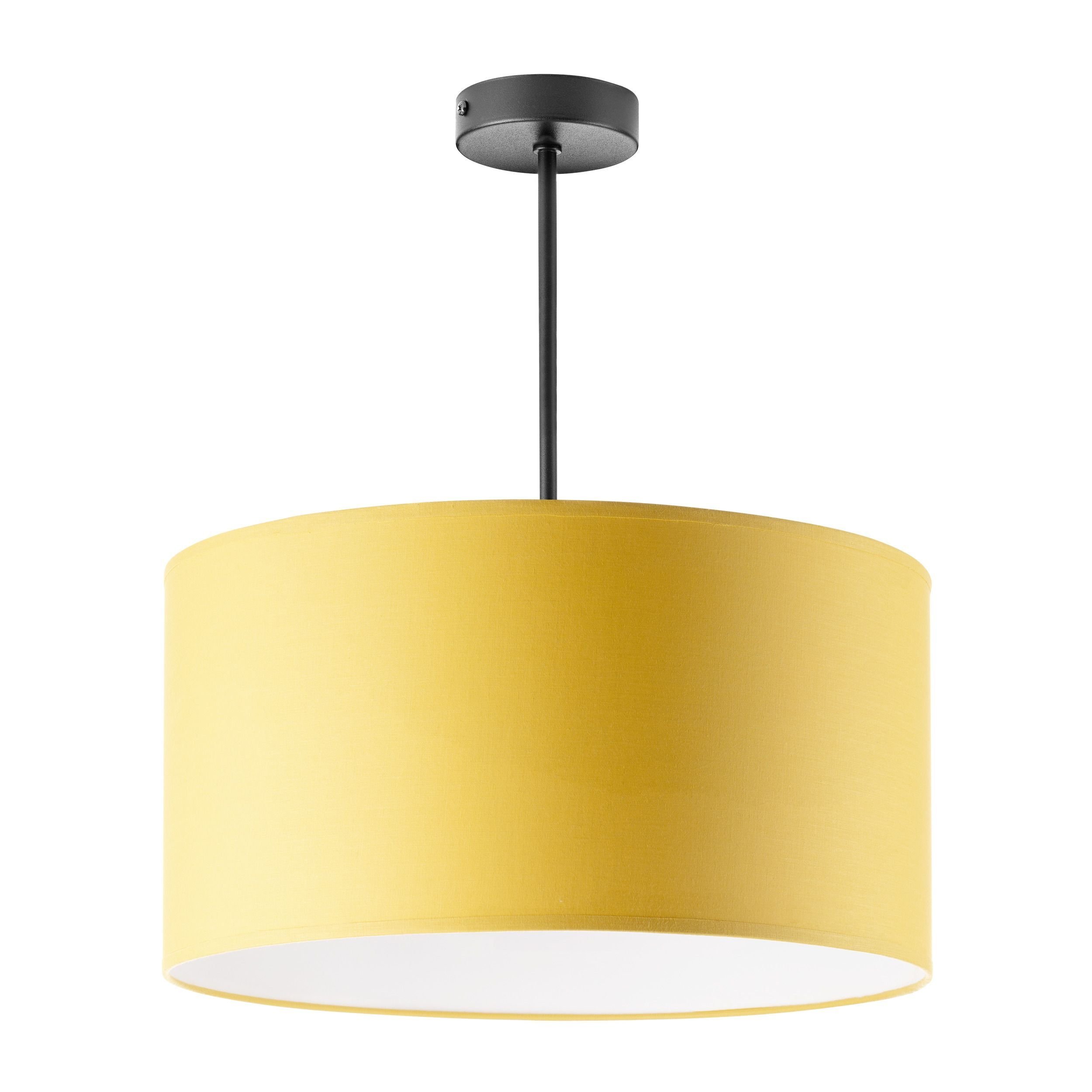 Żyrandol ADVITI Rollo AD-LD-6340YE27T, E27, 1 x 60W, musztardowy żółty