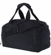 Torby sportowe - Mała torba sportowa 4F podróżna z miejscem na buty U033 20S czarny 10l - miniaturka - grafika 1