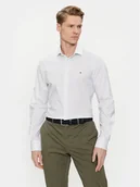 Koszule męskie - Tommy Hilfiger Koszula MW0MW34629 Niebieski Slim Fit - miniaturka - grafika 1