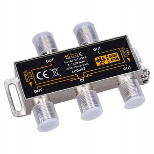 Splitter 4 Ways Power Pass Lb0047 Libox Antenowy - Kable - miniaturka - grafika 1