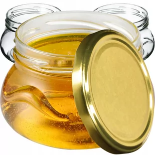Słoiki Raja 300ml 20szt. 82mm + wieczka złote - Pojemniki kuchenne - miniaturka - grafika 1