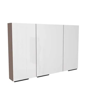Szafka łazienkowa wisząca z lustrem Devo Vena 2.0 110 cm structure stone grey VE2-SWL3D110-F101L09 - Szafki łazienkowe - miniaturka - grafika 1