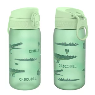 ION8 Zielona butelka na wodę w krokodyle 350 ml - Butelki filtrujące - miniaturka - grafika 4