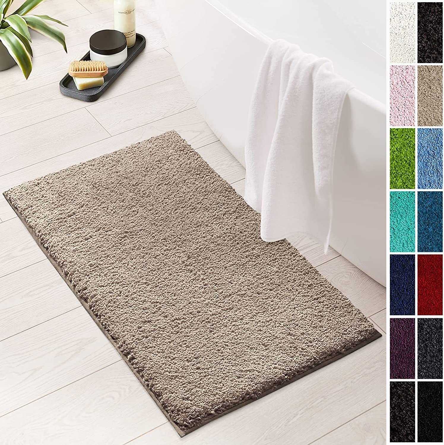 Dywanik kąpielowy Sky Soft Sand Beige 70 x 120 cm