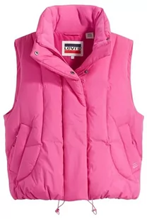 Levi's Damska kamizelka bąbelkowa, Różany fioletowy, S - Kamizelki damskie - miniaturka - grafika 1
