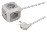 Listwy zasilające - Brennenstuhl Alea-power 4gn 1,4m 2xusb 2122130000 - miniaturka - grafika 1