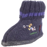 Buty dla dziewczynek - Felix, der Hase 250040 Hugo, kapcie dziecięce, niebieski - niebieski niebieski - 22 EU - miniaturka - grafika 1