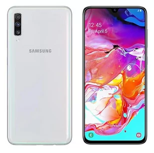 Samsung Galaxy A70 128GB Dual Sim Biały - Telefony komórkowe - miniaturka - grafika 1