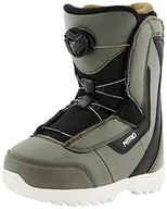 Buty snowboardowe - Nitro Snowboards Droid Boa Buty snowboardowe, Młodzież Unisex, Charcoal-BLK-Wht, 175 - miniaturka - grafika 1