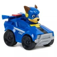 Samochody i pojazdy dla dzieci - Paw Patrol: Drużyna szczeniąt autko, 1:64 - Chase - miniaturka - grafika 1