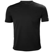 Koszulki męskie - Męski t-shirt Helly Hansen Tech T-shirt ebony - XXL - miniaturka - grafika 1