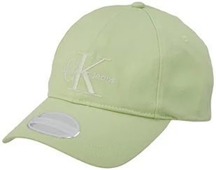 Calvin Klein Jeans Damska czapka z daszkiem Monogram, Egzotyczna mięta, Rozmiar uniwersalny - Czapki damskie - miniaturka - grafika 1