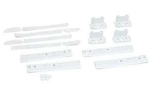 Prowadnice lodówki do zabudowy Zestaw montażowy Whirlpool Ikea Smeg Indesit - Akcesoria i części AGD - miniaturka - grafika 1