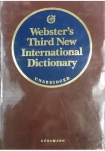 Webster Third New International Dictionary - Książki do nauki języka angielskiego - miniaturka - grafika 1