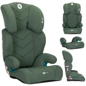 Foteliki samochodowe - Fotelik samochodowy 100-150cm ISIZE montaż pasy Lorelli Speed zielony + poddupnik - miniaturka - grafika 1