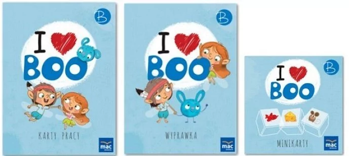 I love Boo poziom B Pakiet - MAC Edukacja