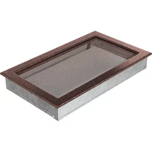 Kratki.pl KRATKA KOMINKOWA PROSTOKĄTNA MIEDZIANA 220X370 MM 22/37M - Akcesoria kominkowe - miniaturka - grafika 1