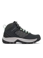 Buty trekkingowe damskie - Columbia Trekkingi 207780 Czarny - miniaturka - grafika 1