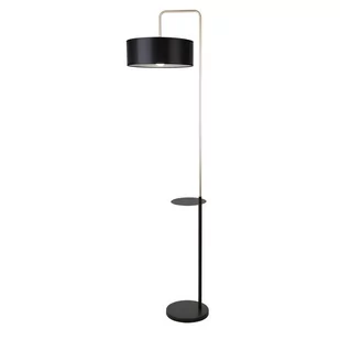 Candellux Lampa podłogowa Nowoczesna lampa podłogowa LED Ready Impact 51-00026 czarna 51-00026 - Lampy stojące - miniaturka - grafika 1