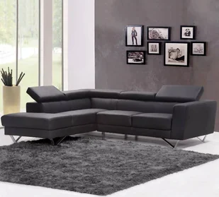 Strado Dywan pokojowy Shaggy Strado 250x350 GreyNight Ciemny szary - Dywany dla dzieci - miniaturka - grafika 1