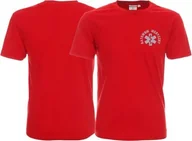 Odzież robocza - Promostars LPP - Koszulka ratownicza czerwona męska odblaskowa - nadruk przód - miniaturka - grafika 1