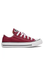Trampki damskie - Converse Trampki Chuck Taylor All Star Ox M9691C Bordowy - miniaturka - grafika 1