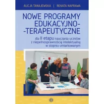 Nowe programy edukacyjno-terapeutyczne - Alicja Tanajewska, Renata Naprawa - Pedagogika i dydaktyka Nowe programy edukacyjno-terapeutyczne - Alicja Tanajewska, Renata Naprawa - Pedagogika i dydaktyka - miniaturka - grafika 1