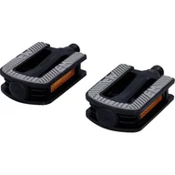 Części rowerowe - Fischer dorośli Kids tworzywo sztuczne antypoślizgowa pedały, czarna, One Size 85845 - miniaturka - grafika 1
