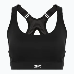 Biustonosz treningowy damski Reebok Lux High Impact black WYSYŁKA W 24H 30 DNI NA ZWROT - Bielizna sportowa damska - miniaturka - grafika 1
