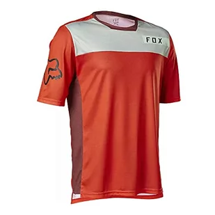 Defend Ss Jersey Moth Fluo Red - Odzież motocyklowa - miniaturka - grafika 1