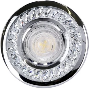 Candellux Oprawa stropowa SK-92 CH/TR - Oprawy, klosze i abażury - miniaturka - grafika 1